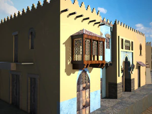 Architecture in India 3D Model