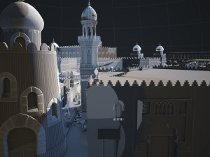 Architecture in India 3D-Modell
