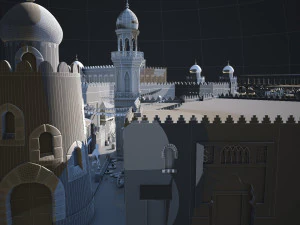 Architecture in India 3D Model