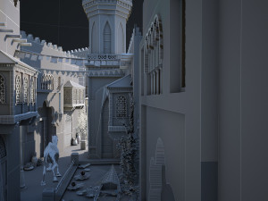 Architecture in India 3D-Modell