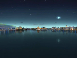 Arquitetura na Índia Modelo 3D