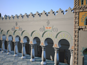 Architecture in India 3D Model