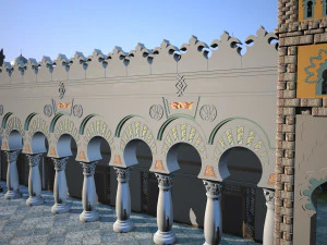 Architecture in India 3D Model