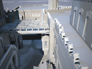 Architecture in India 3D Model