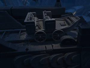 Roller coaster 3D 모델