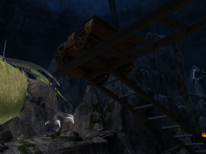 Roller coaster 3D 模型