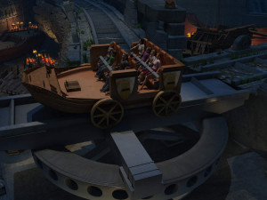 Roller coaster Modelo 3D