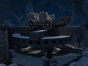 Roller coaster 3D Model