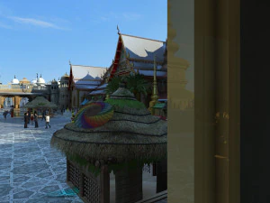 Architecture in India 3D Model