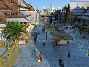 Architecture in India 3D Model