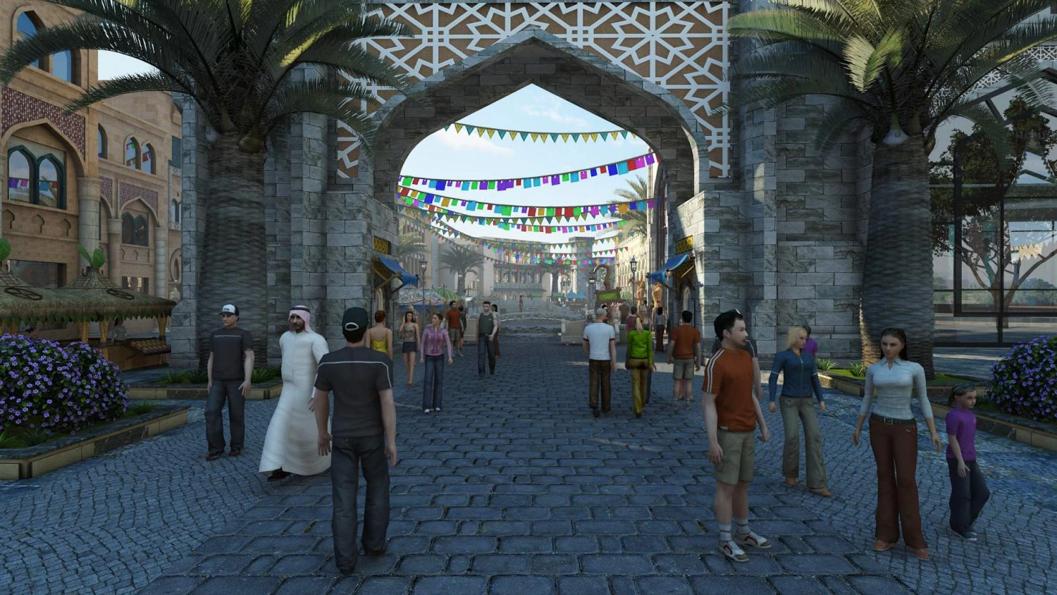 Architecture in India 3D Model .c4d .max .obj .3ds .fbx .stl .blend 