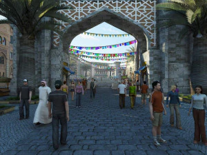 Architecture in India 3D Model