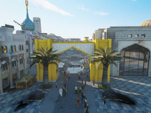 Architecture in India 3D मॉडल