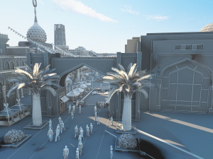 Architecture in India 3D मॉडल