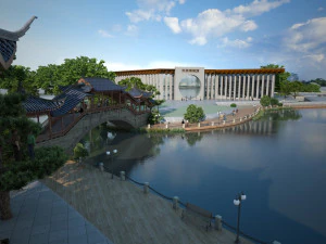 Museum 3D Model
