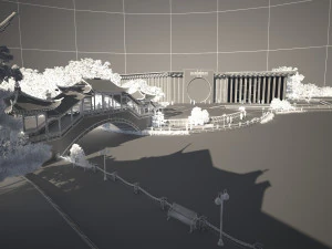 Museum 3D Model