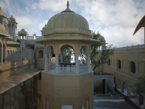 Architecture in India 3D Model