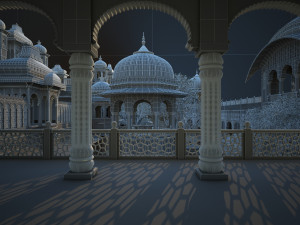 Architecture in India 3D 모델