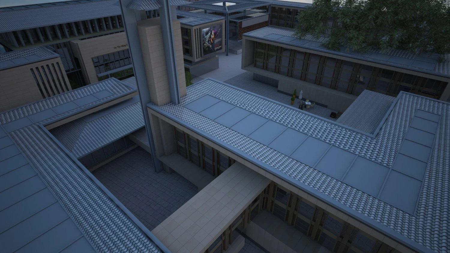 Tourism building 3D Model .c4d .max .obj .3ds .fbx .stl .blend 