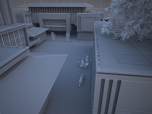 Tourism building 3D 模型