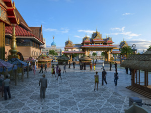 Architecture in India 3D Model