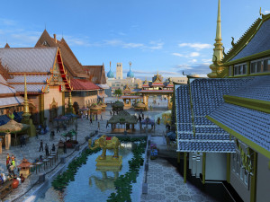 Architecture in India 3D Model