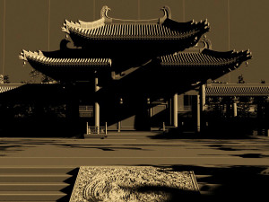 Peking Opera Theater 3D 模型