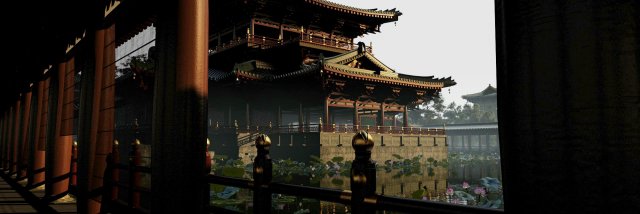 With cool hall 3Dモデル .c4d .max .obj .3ds .fbx .stl .blend