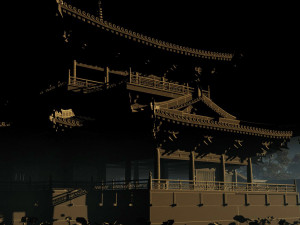 With cool hall 3Dモデル