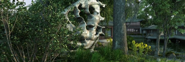 Humble Administrators Garden Modelo 3D .c4d .max .obj .3ds .fbx .stl .blend 