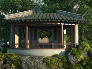 Humble Administrators Garden 3D Model