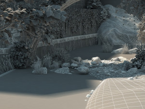 Guoqing Temple 3D Модель