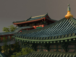 Ziyu Pavilion 3Dモデル