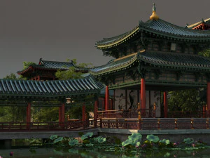 Ziyu Pavilion 3D Model