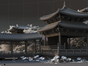 Ziyu Pavilion 3D Model