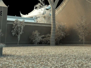 Ancient architecture 3D Model