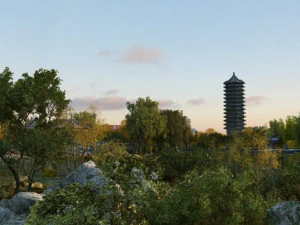 West Lake 3D Model