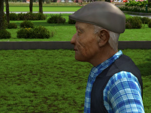 The elderly and the children 3D मॉडल