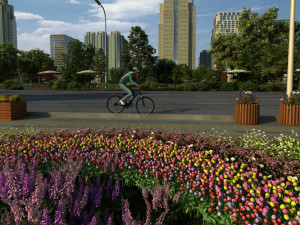 Cycling 3D-Modell
