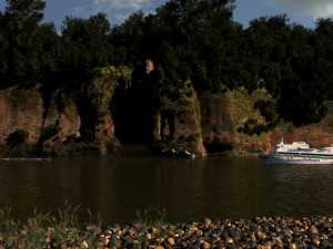Leshan Giant Buddha Modello 3D