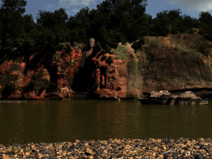 Leshan Giant Buddha Modèle 3D