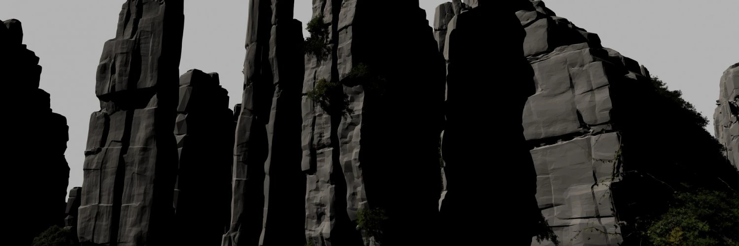 Mountain 3D Model .c4d .max .obj .3ds .fbx .stl .blend
