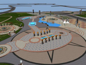Interpretation of the square 3D Model
