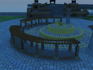 Prayer Square 3D Model