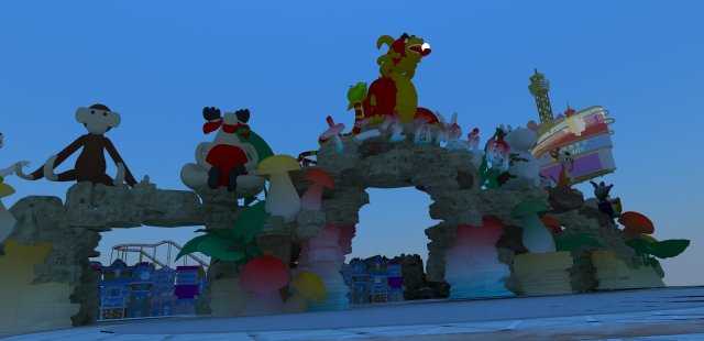 Playground 3D Модель .c4d .max .obj .3ds .fbx .stl .blend 