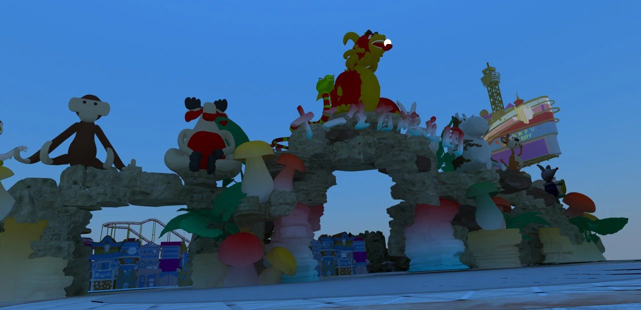 Playground 3D Model .c4d .max .obj .3ds .fbx .stl .blend 