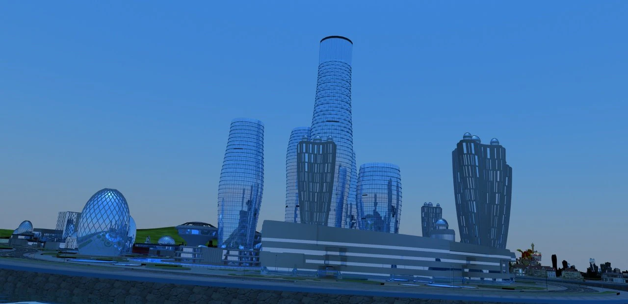 The island 3D Model .c4d .max .obj .3ds .fbx .stl .blend 