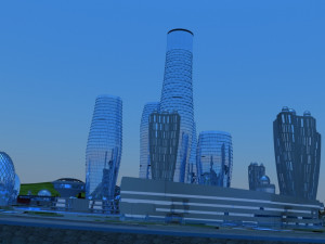The island Modèle 3D