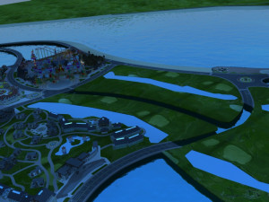 The island Modèle 3D