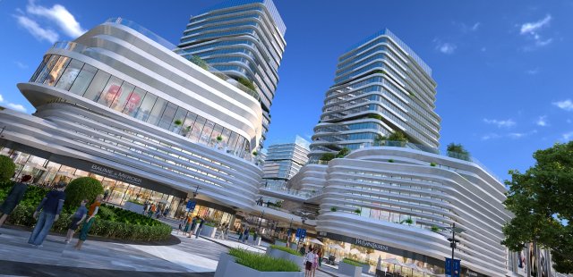 The mall Modelo 3D .c4d .max .obj .3ds .fbx .stl .blend 